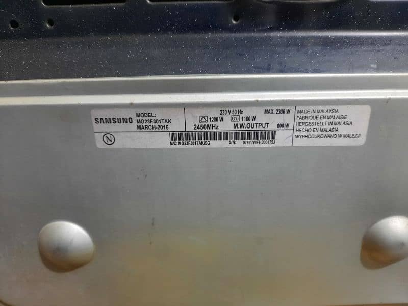 Samsung microwave oven 14.5 inch 1