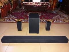 USA VIZIO 5.1. 2 DOLBY ATMOS HOME THEATER WITH WIRELESS SUBWOOFER