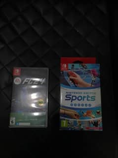 FC24 and Nintendo Switch sports