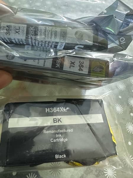 different ink cartridges , please see pictures. 7