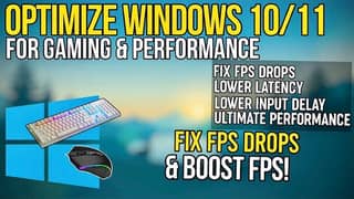 Windows 10/11 Optimization - Laptop/Computer/PC for Performance