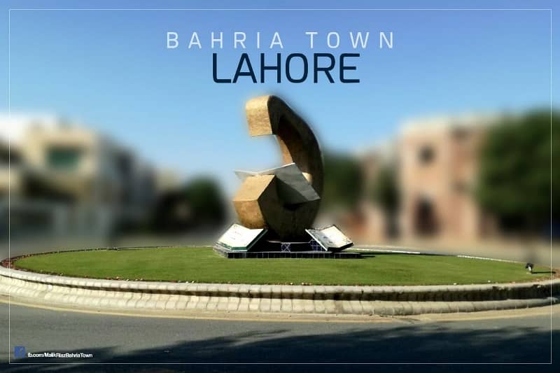 8 Marla plot for sale in J block with possession utility paid at brilliant location in bahria orchard 4