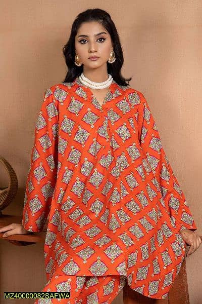 unstitched lawn dress for ladies only 2500 1