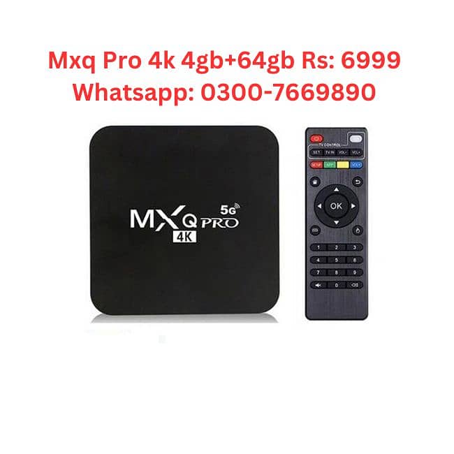 New Android Smart TV Box Wireless Remote Mxq, H96 Max, Wholesale Rats 2