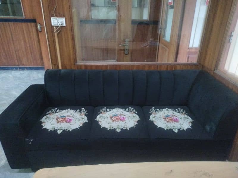L shaped sofa set 6 setter new condition 1