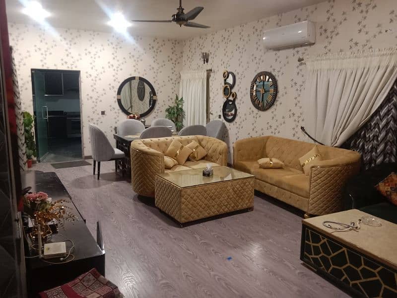 DHA furnished Daily weekly monthly basis Villa portion Rent 4