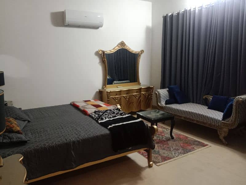 DHA furnished Daily weekly monthly basis Villa portion Rent 10