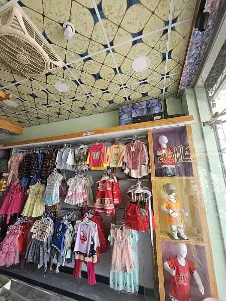 running bussiness garments shop for sale/kids garments shop sale 11