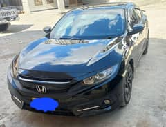 Honda civic 2018 Black Colour bumper to bumper