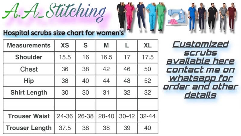 2 pcs/set Hospital scrub suits for Doctor and Nurse for using hospital 4