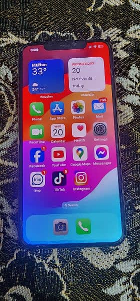 iPhone xs max PTA Approved 256 GB 0