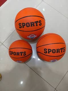 Imported Sports Items available, Hopball, BasketBall, yoga mats etc