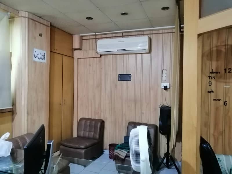 Area 550 Sq. ft Brand New Sami Furnished Office For Rent In Main Boulevard Road Gulberg 5