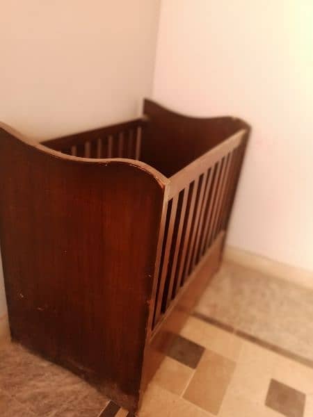Full Size Wooden Babycot 3