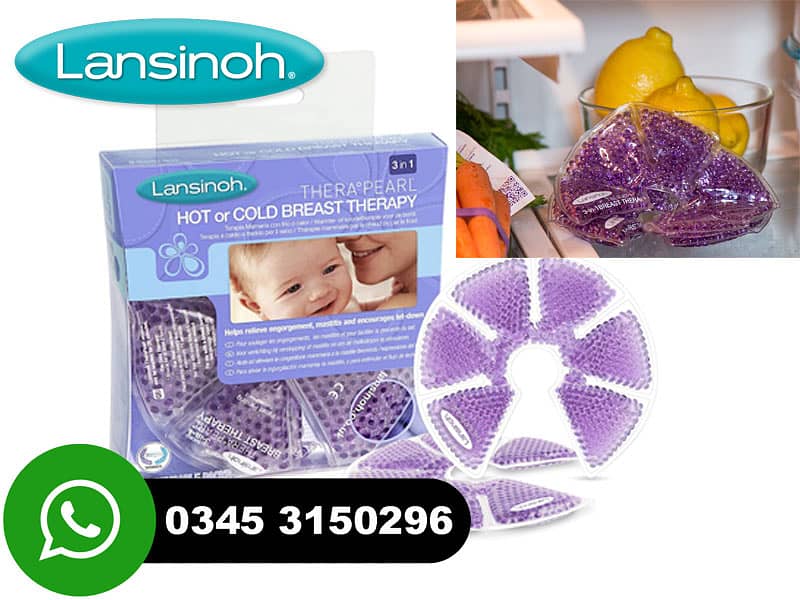 Lansinoh Thera Pearl 3-in-1 Breasts Therapy Packs 0