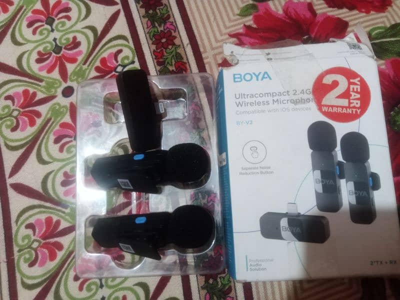 Boya wireless microphone V2 2