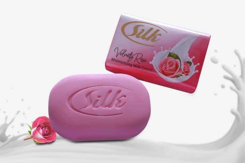 pack of 4 silk soap just in Rs. 550 4