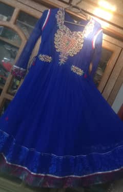 Frock / long frock / blue dress/  ready to wear 0