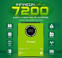 Fronus Infineon reborn 7200 - 6.2 KW Hybrid Solar Inverter
