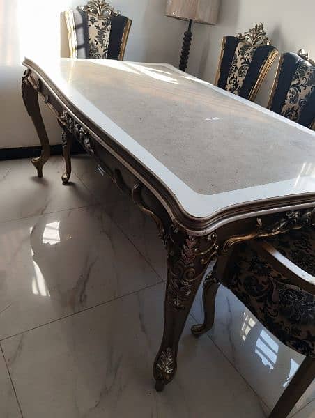 Antique Beautiful Dinning Table 6