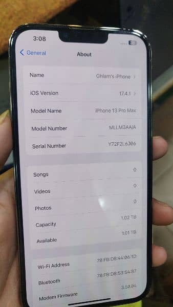 Iphone 13 Pro Max 1TB Non Pta Factory unlocked 3