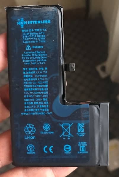 IPhone xs battery 1