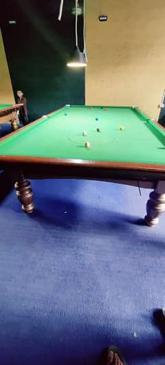 snooker table used 6x12 good candation