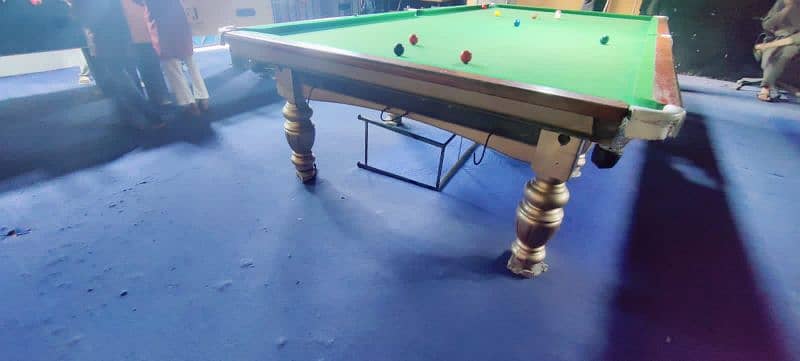 snooker table used 6x12 good candation 4