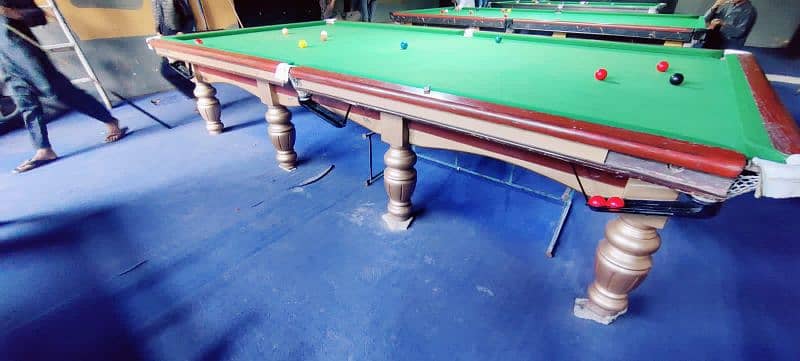 snooker table used 6x12 good candation 6