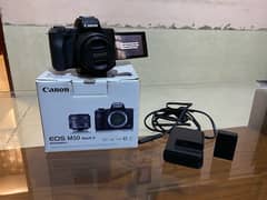 Canon M50 ii (M2) Full box kit accessories W/ Extra Battery 0