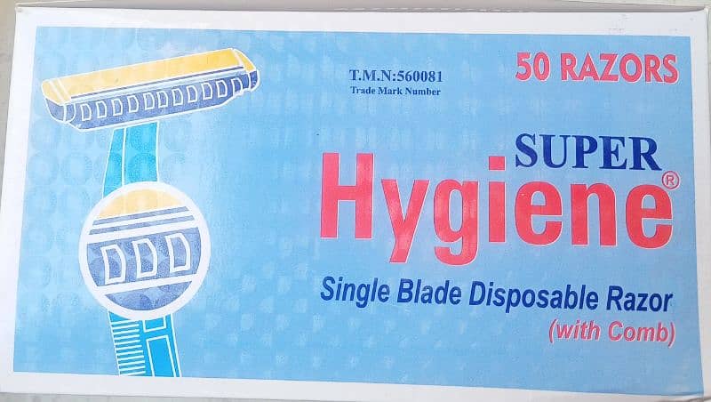 Super hygiene single blade disposable razor 7