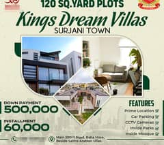 120gz plot for installment king dream villa 0