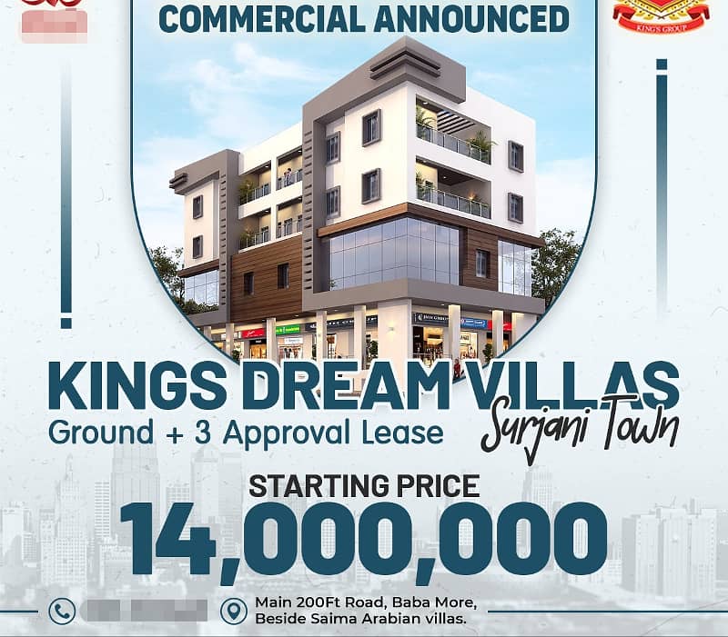 120gz plot for installment king dream villa 2