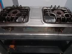 gas stove with stand for sale