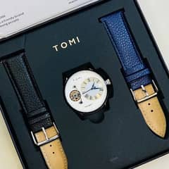 Tomy FaceGear luxury watch with Dual straps+Box. Special Offer