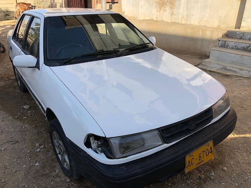 Hyundai Excel 1993 good condition and good engine with new tyres 16