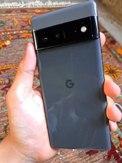 Google pixel 6pro full 10 by 10 conditions just screen cracks full ok