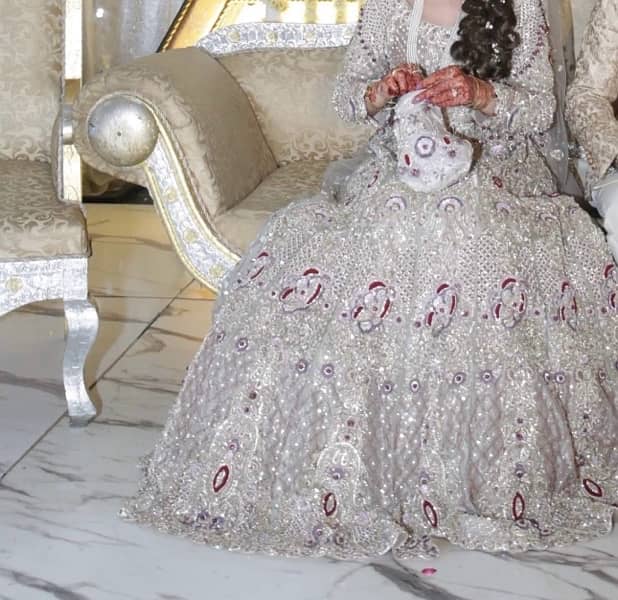 bridal dress for walima ( designer dress) ELAN 1