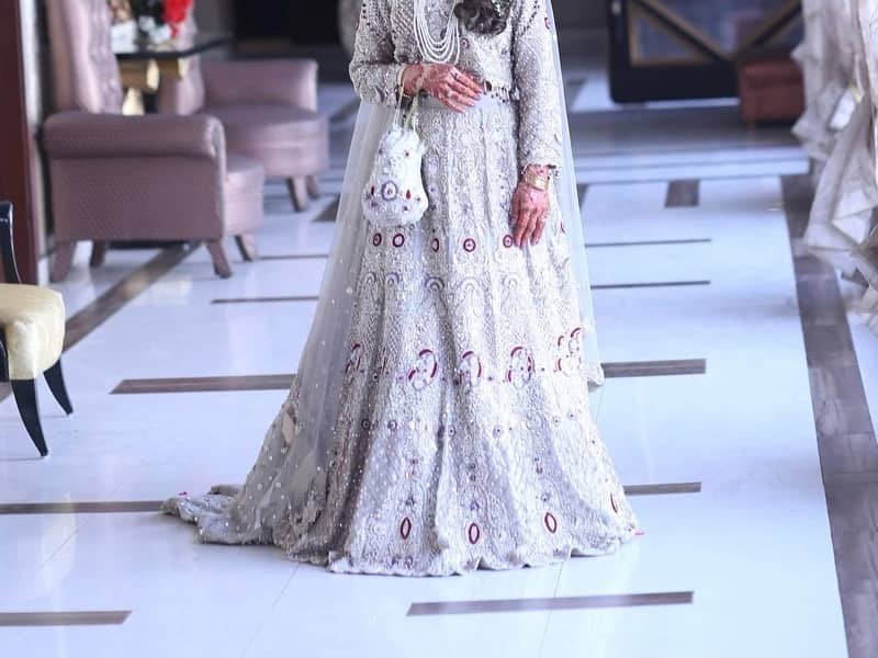 bridal dress for walima ( designer dress) ELAN 3