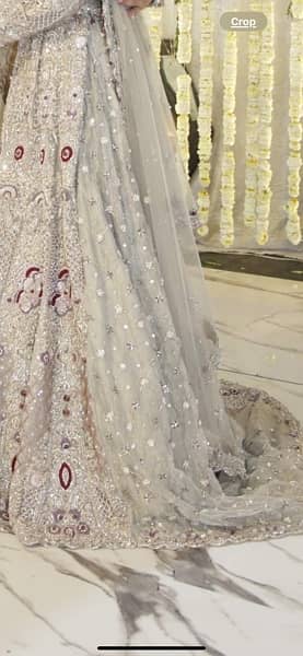 bridal dress for walima ( designer dress) ELAN 6