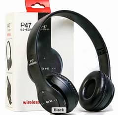 p47 headphones ( wireless foldable  headphones