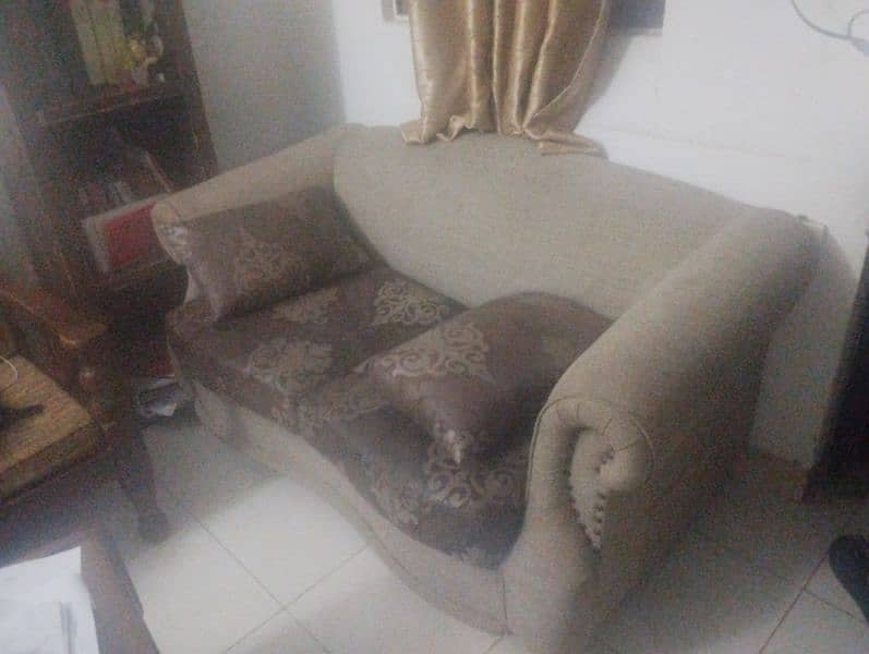 7 Seater long heighted sofa set 2