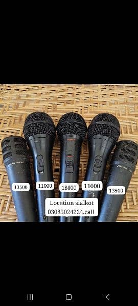 mixer speakers mics 12