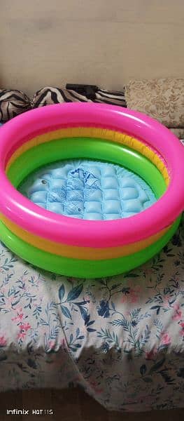 kids swimming pool under 9 year old best condition no whole 100% ok 1