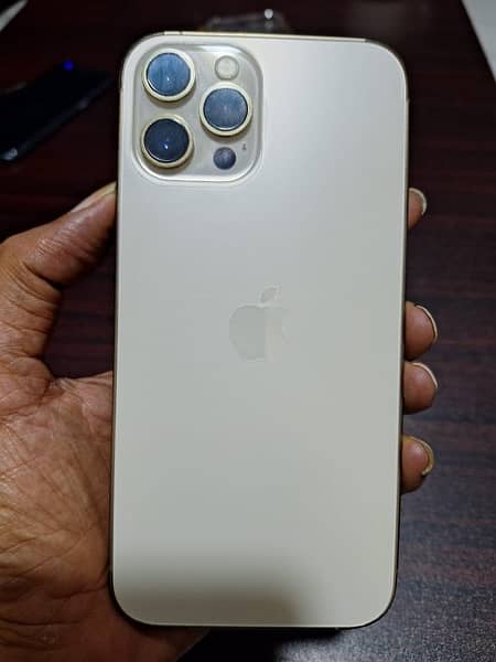 iPhone 12 Pro Max, 256 - 87% Golden, PTA Approved 0