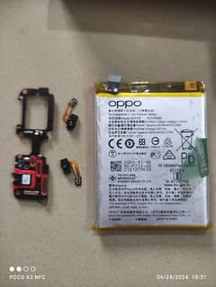 Oppo Reno 3 pro battery and finger