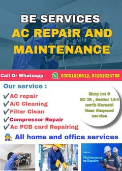 AC Repairing and maintenance 50% Discount Rate