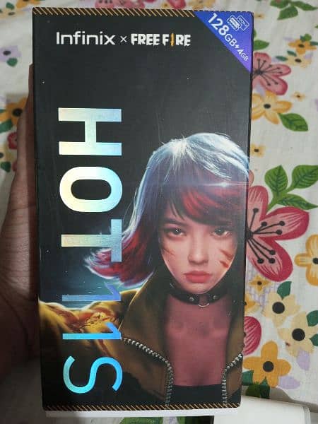 Infinix Hot 11s free fire edition with box 12