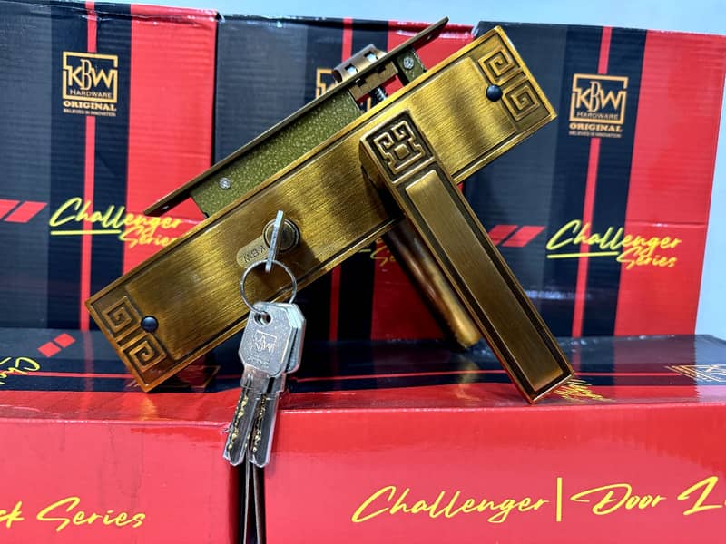 Door handle lock with complete set (  Challenger Series) 2
