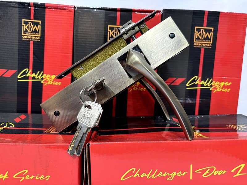 Door handle lock with complete set (  Challenger Series) 3